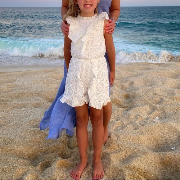 Chloe & Amelie Lucky Star Romper size 6 - Picture 2 of 5